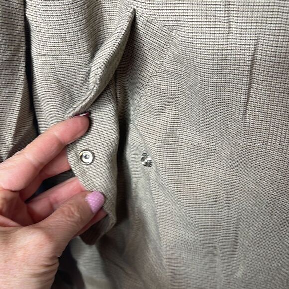 Zara Olive Green Zip Up Bomber Jacket. Size XL. - Picture 4 of 8